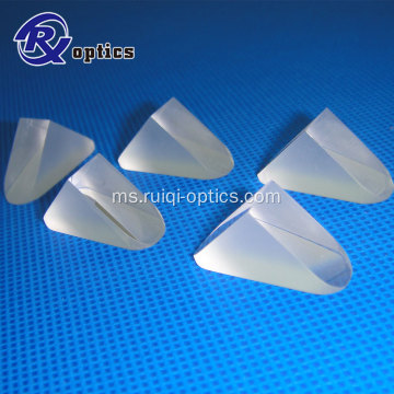 UV Fused Silica Optical Glass Sudut Kanan Prisma
